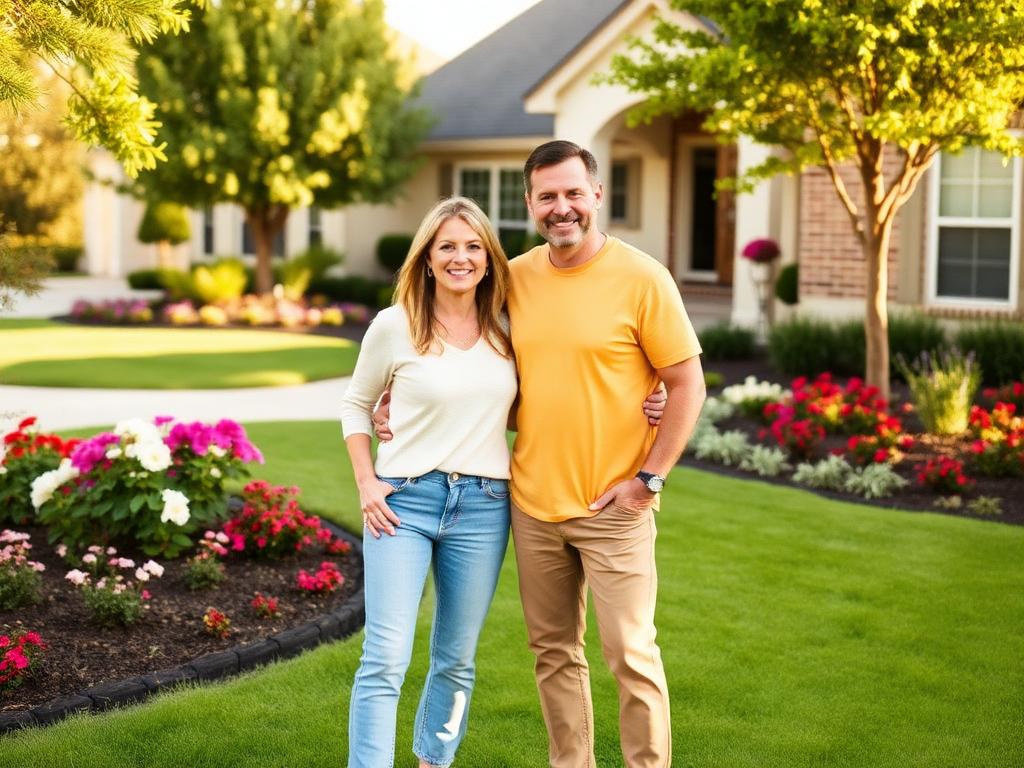 Happy Calvanta Nova landscaping clients in Lubbock